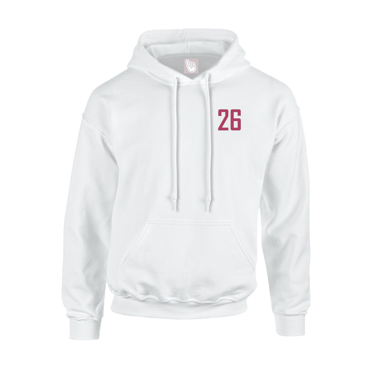Youth Hoodie — Front Shirsy in White