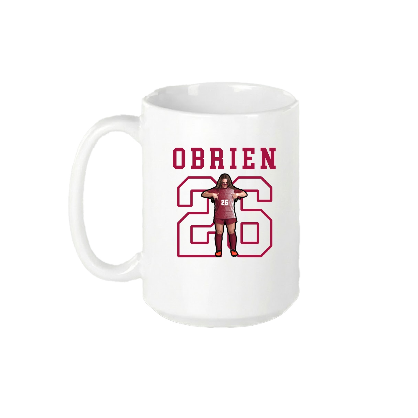 15oz Coffee Mug — Shirsey in White