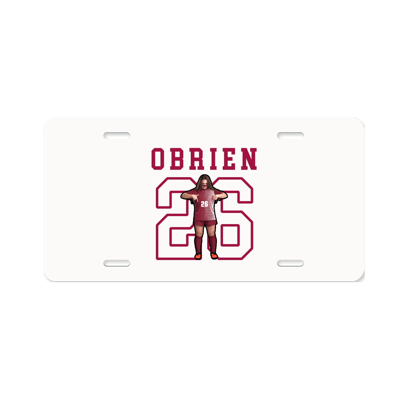 License Plate — Shirsey in Classic