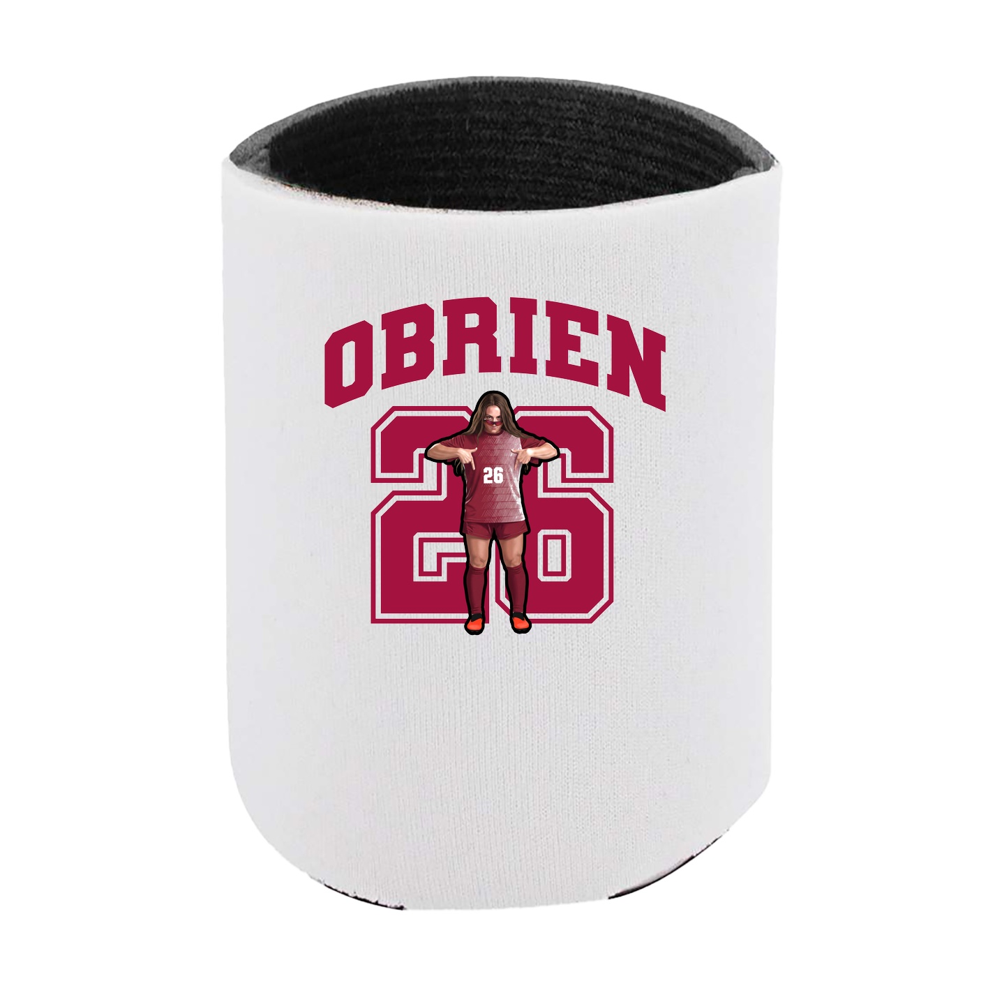 Can Holder — Number in White