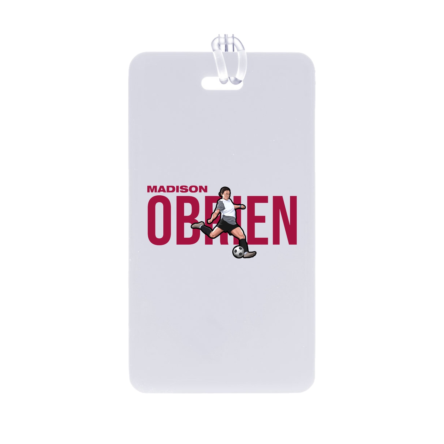 Bag Tag — Player Name in Classic
