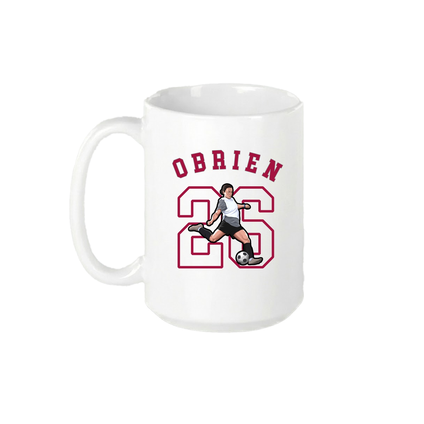 15oz Coffee Mug — Shirsey Arch in White