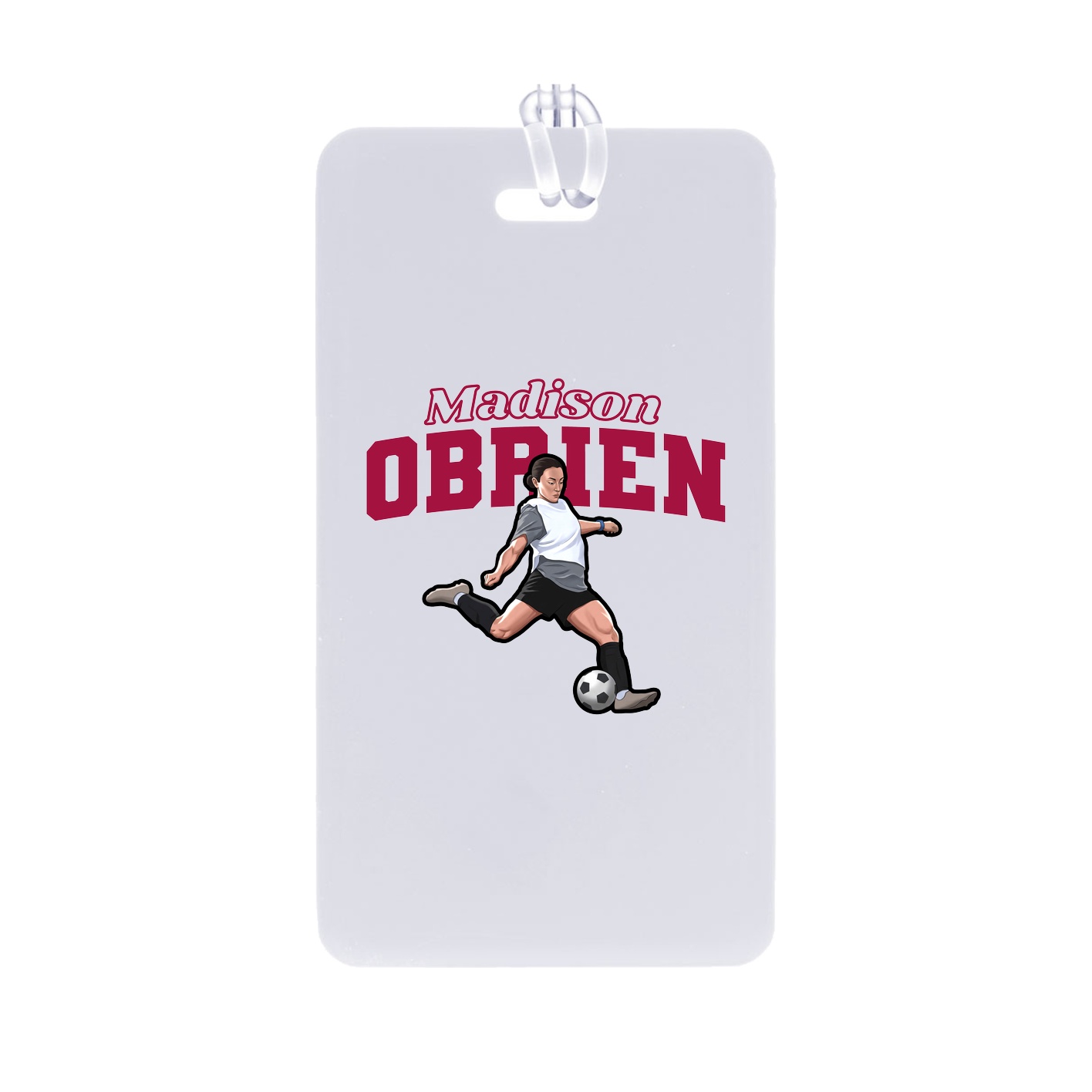 Bag Tag — Name Arch in Classic