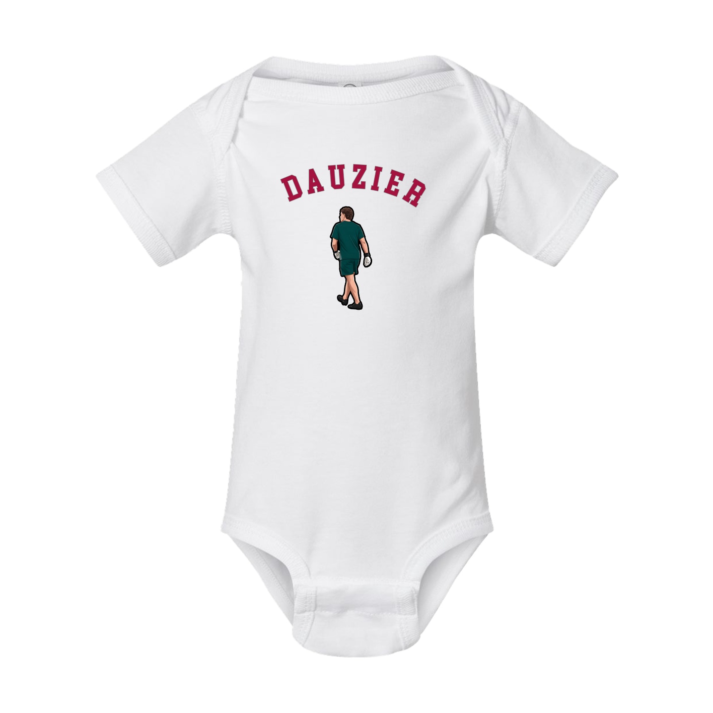 Baby Onesie — Shirsey Arch in White