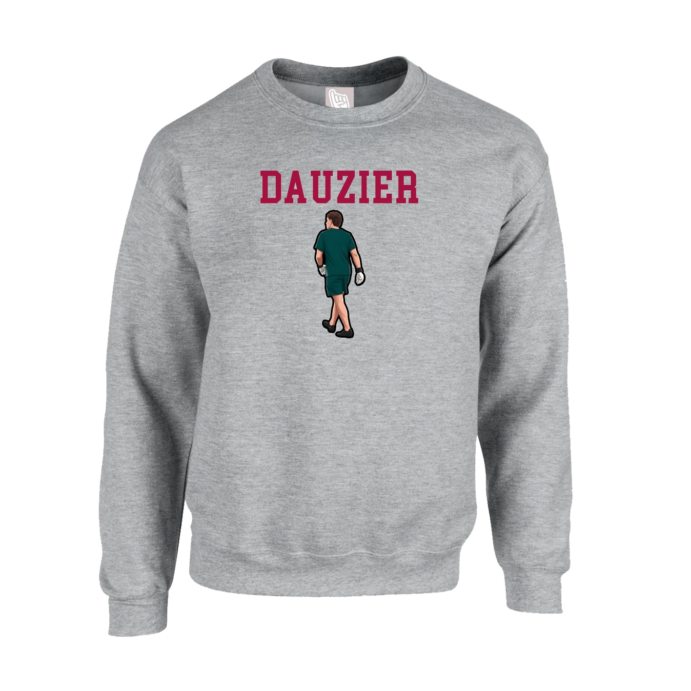 Fleece Crew — Shirsey in Grey