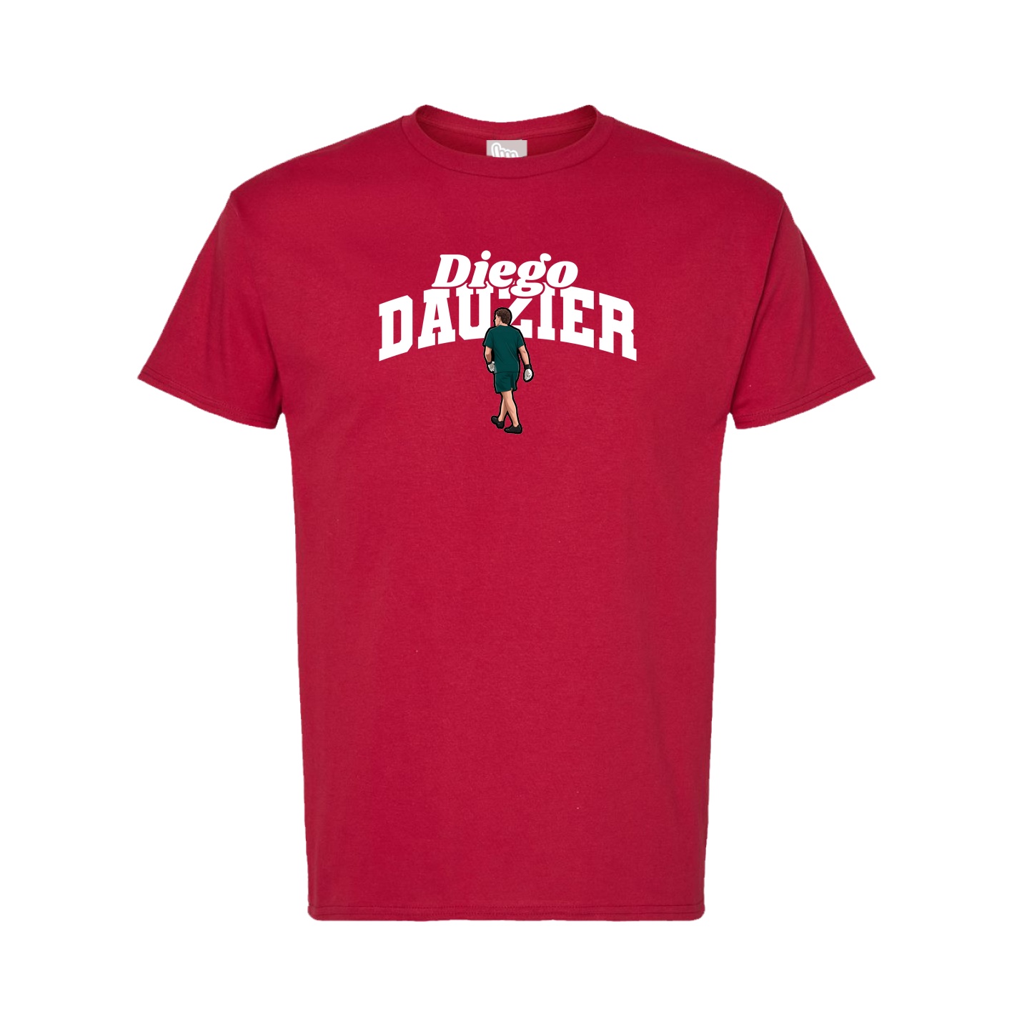 Tee — Signature Arch in Crimson