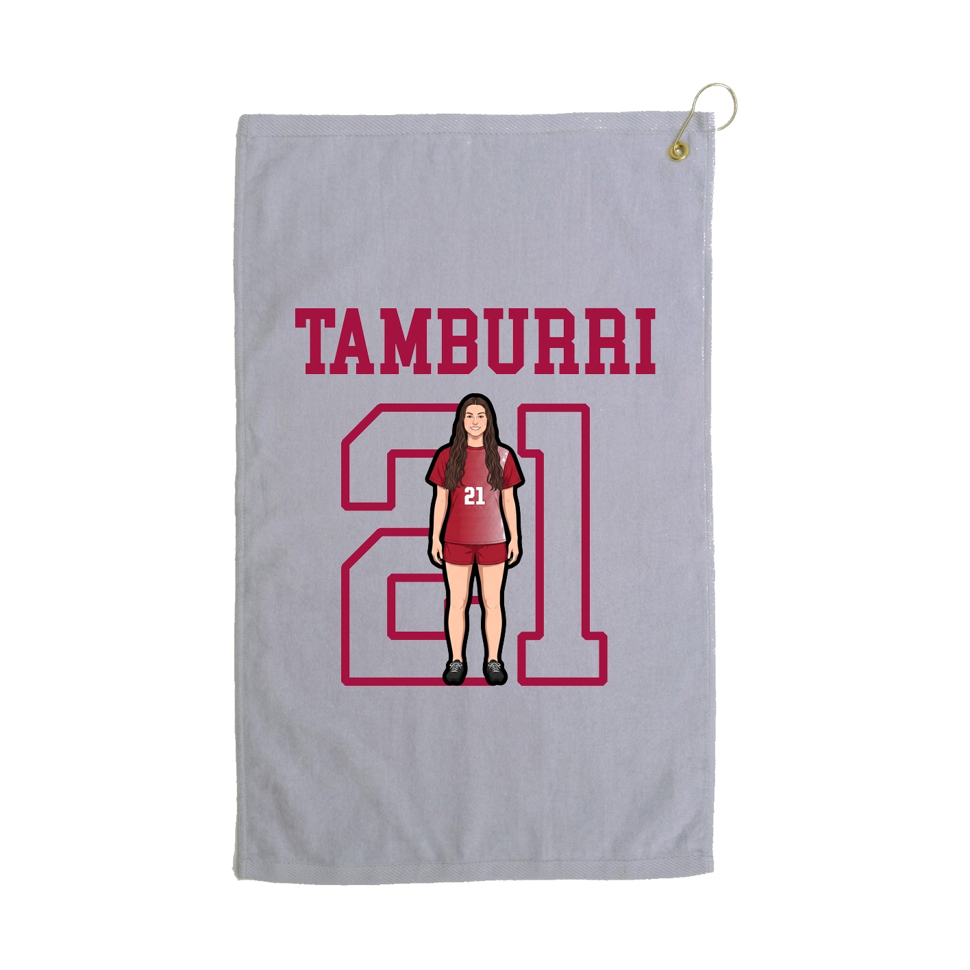 Golf Towel — Shirsey in Grey