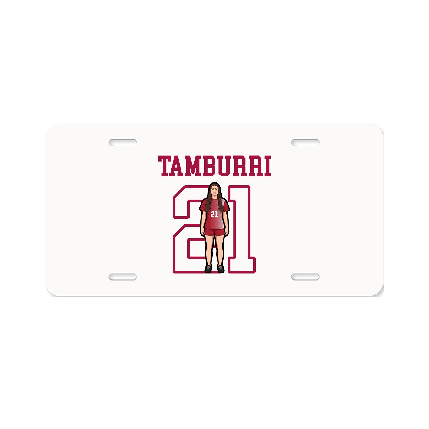 License Plate — Shirsey in Classic