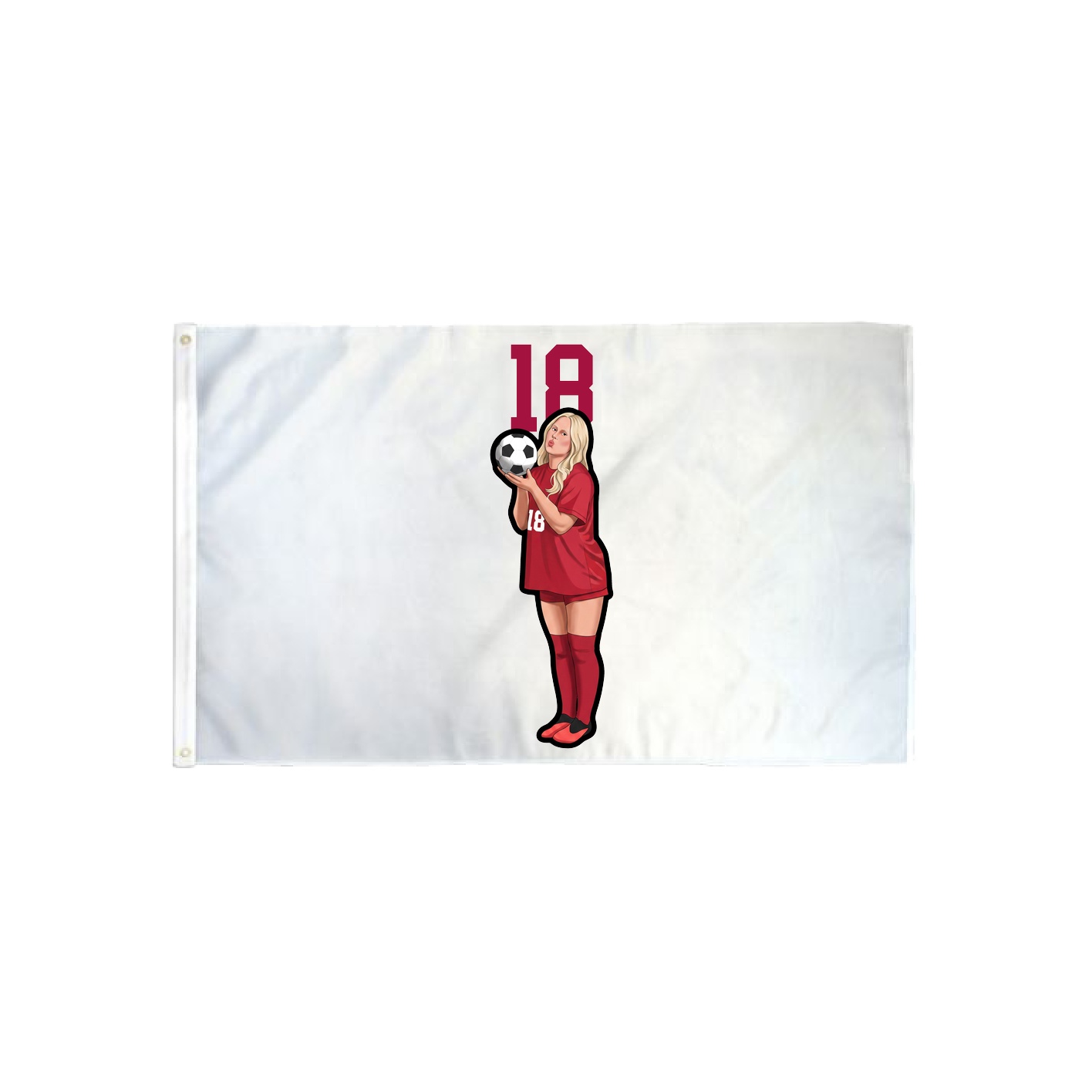 3x5 Flag — Number Top in Classic