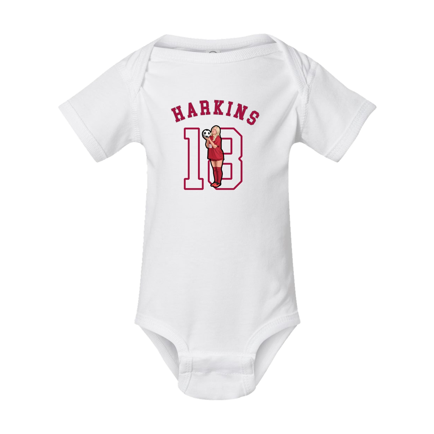 Baby Onesie — Shirsey Arch in White