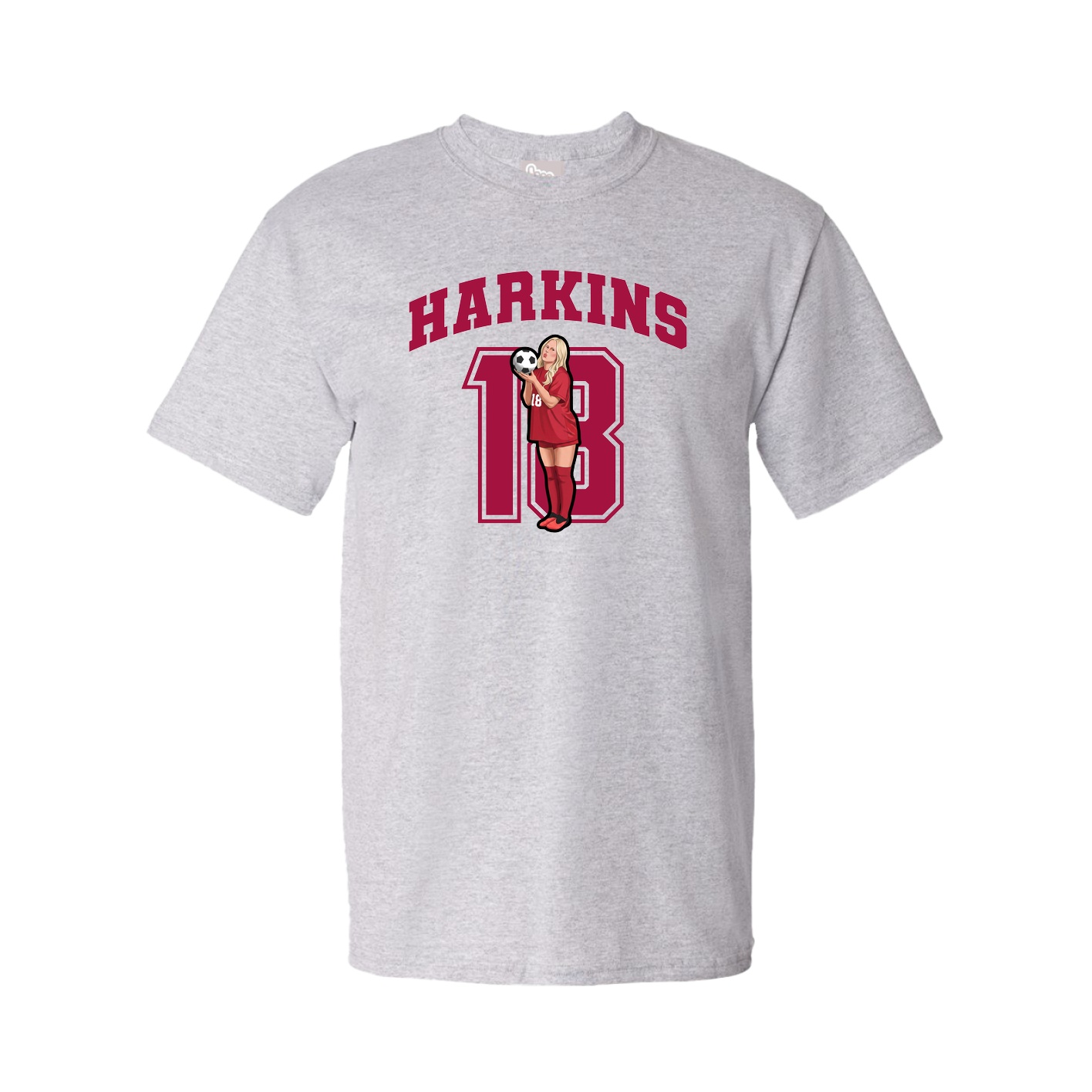 Tee — Number in Grey