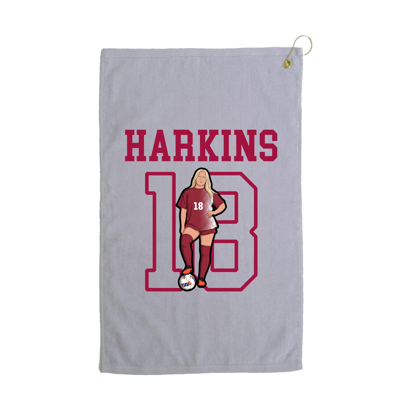 Golf Towel — Shirsey in Grey