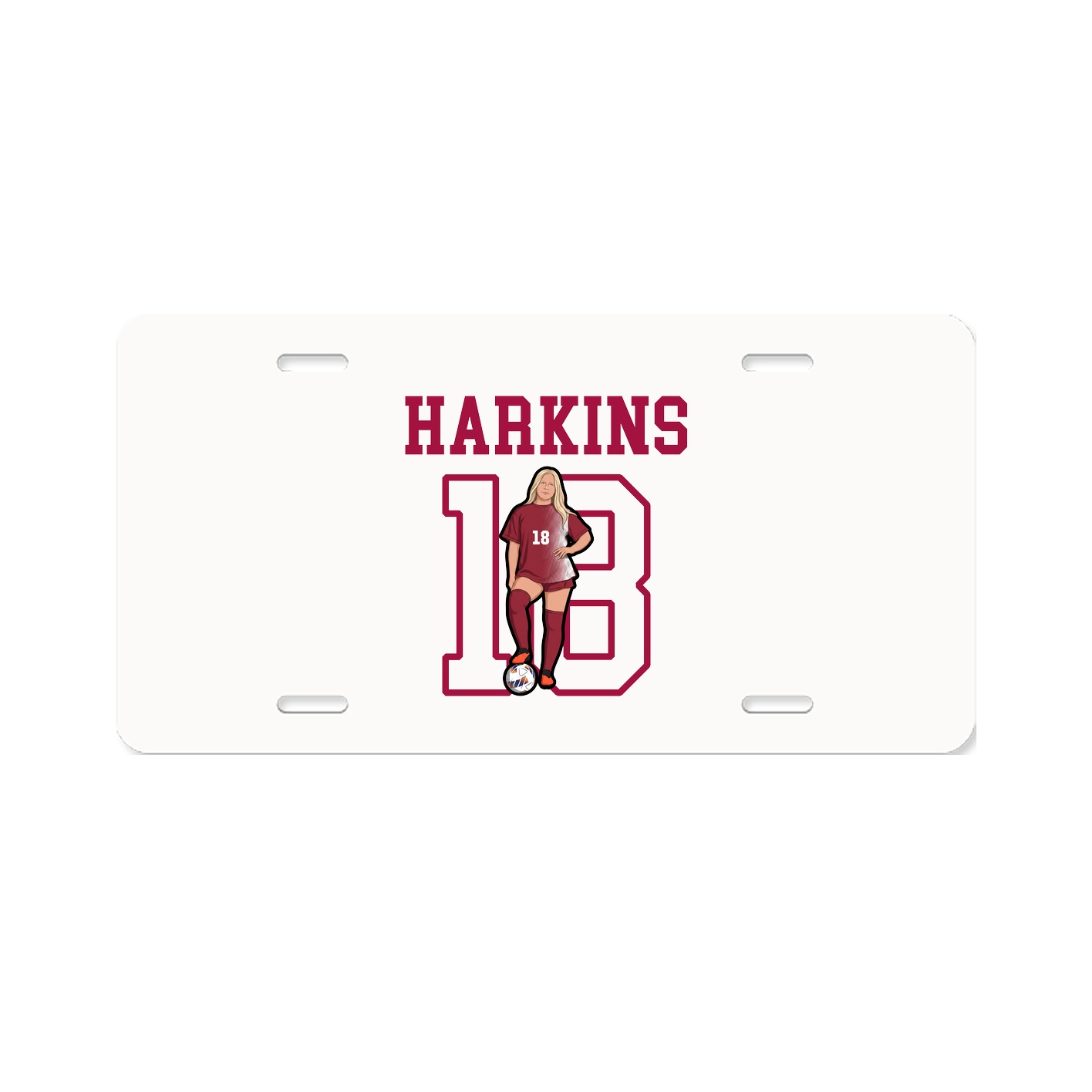 License Plate — Shirsey in Classic