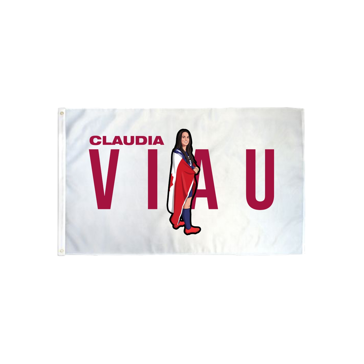3x5 Flag — Player Name in Classic
