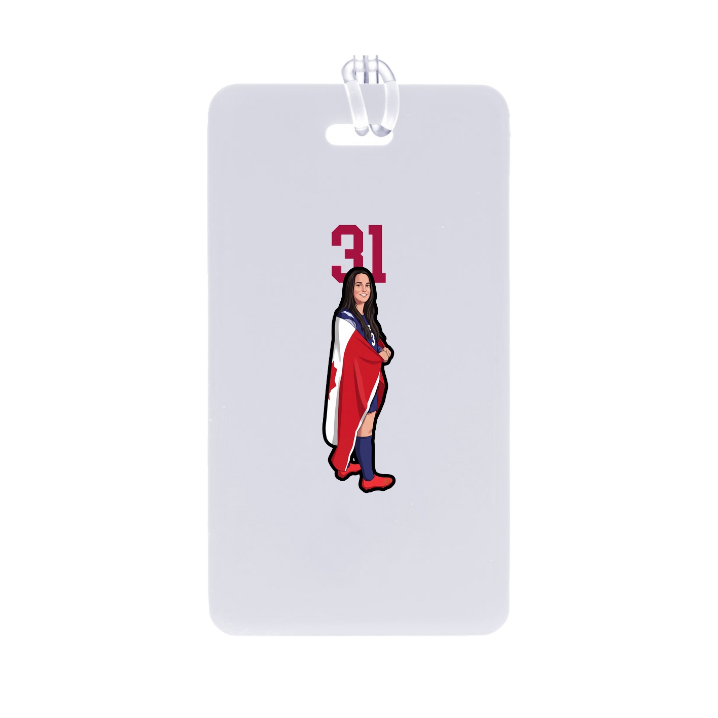 Bag Tag — Number Top in Classic