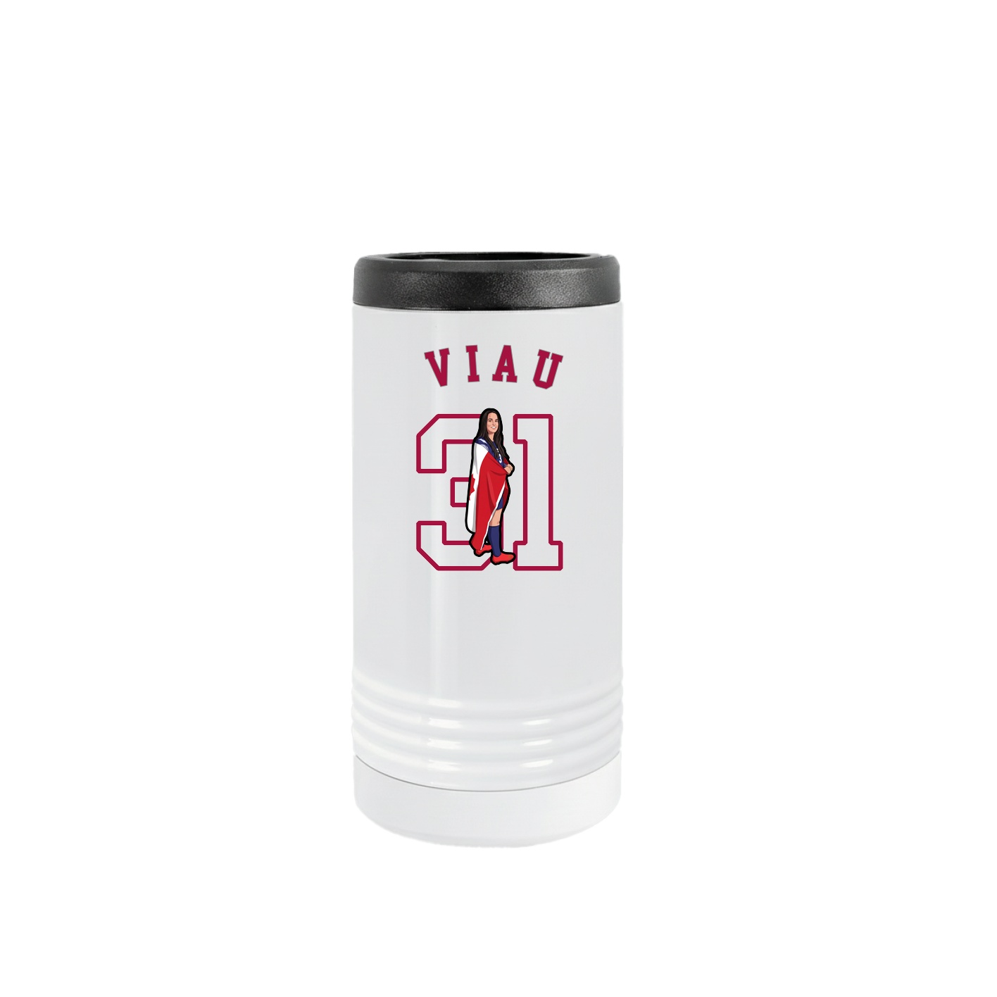 Slim Beverage Holder — Shirsey Arch in White
