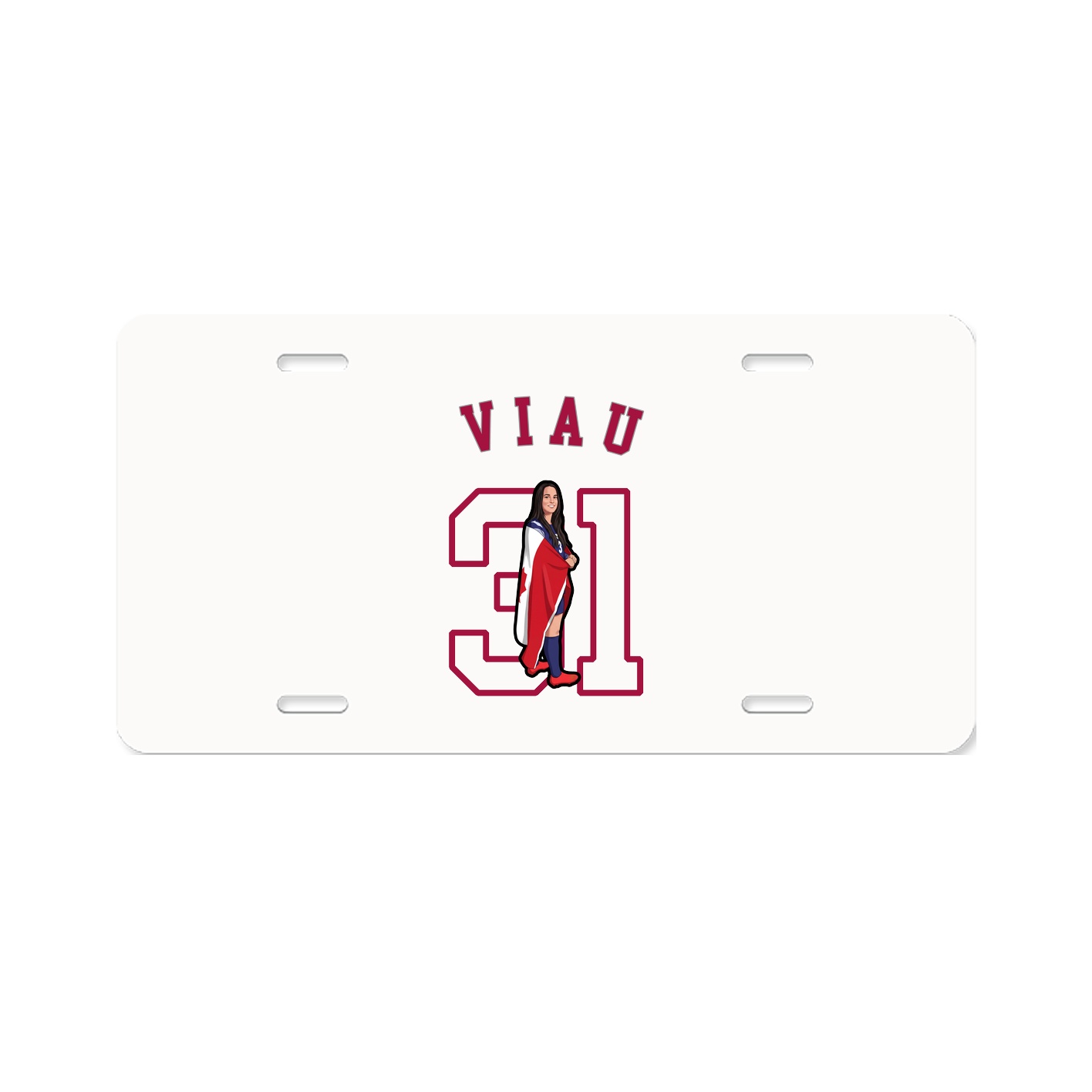 License Plate — Shirsey Arch in Classic