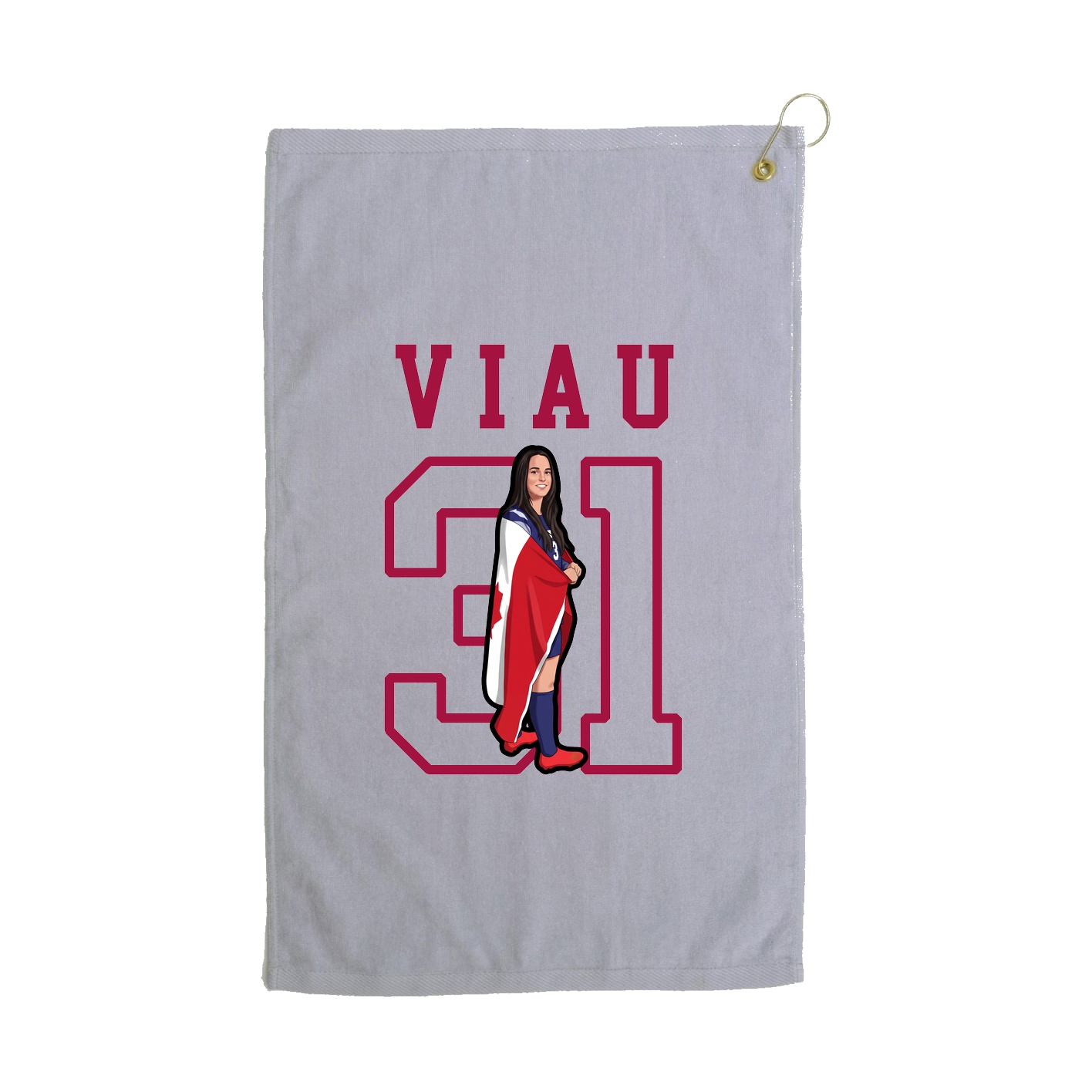 Golf Towel — Shirsey in Grey