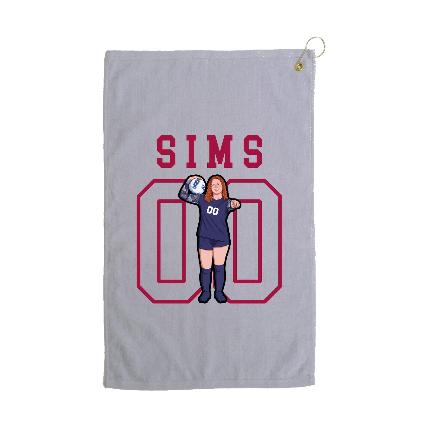 Golf Towel — Shirsey in Grey
