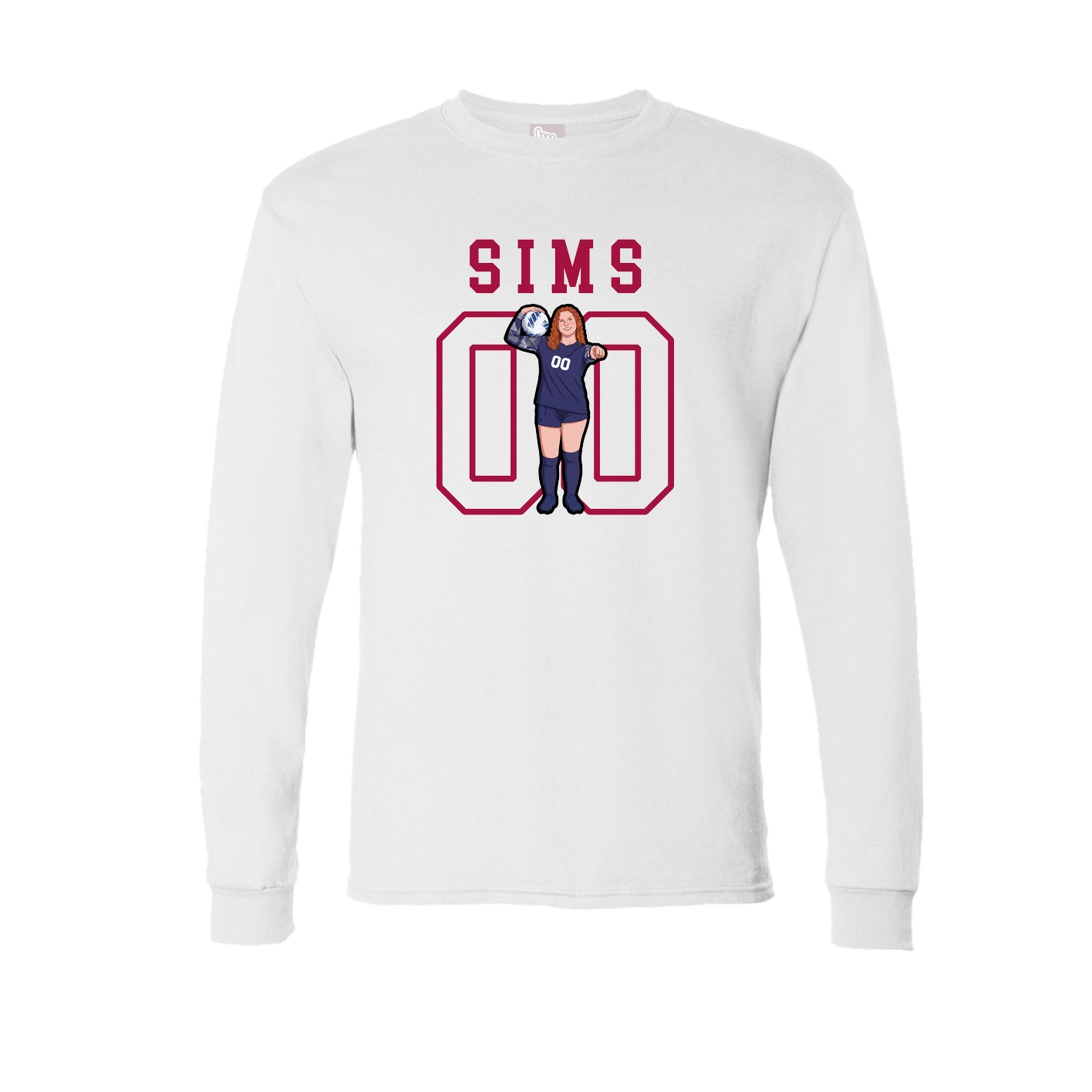 Long Sleeve Tee — Shirsey in White