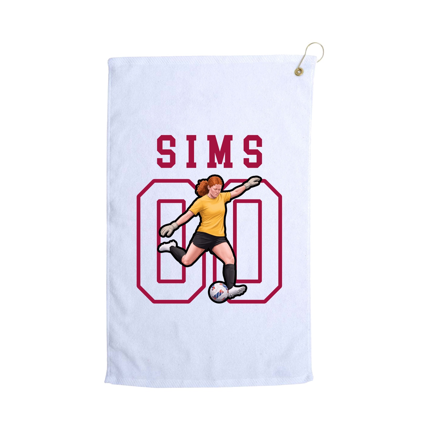 Golf Towel — Shirsey in White