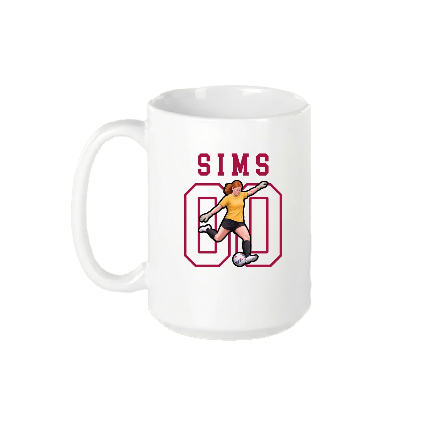 15oz Coffee Mug — Shirsey in White