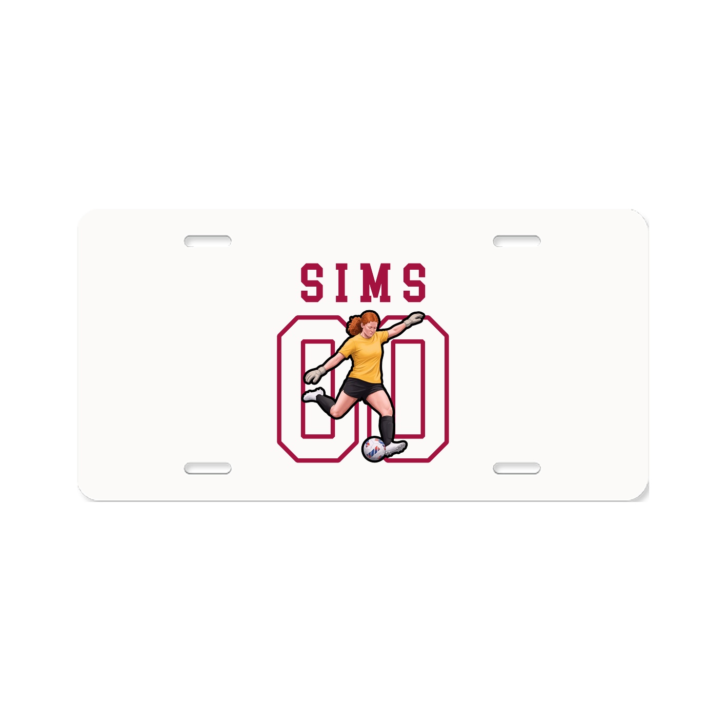 License Plate — Shirsey in Classic