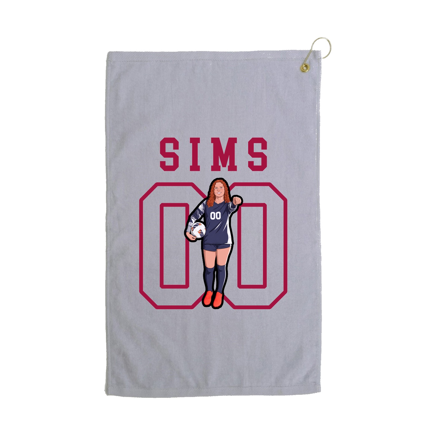 Golf Towel — Shirsey in Grey