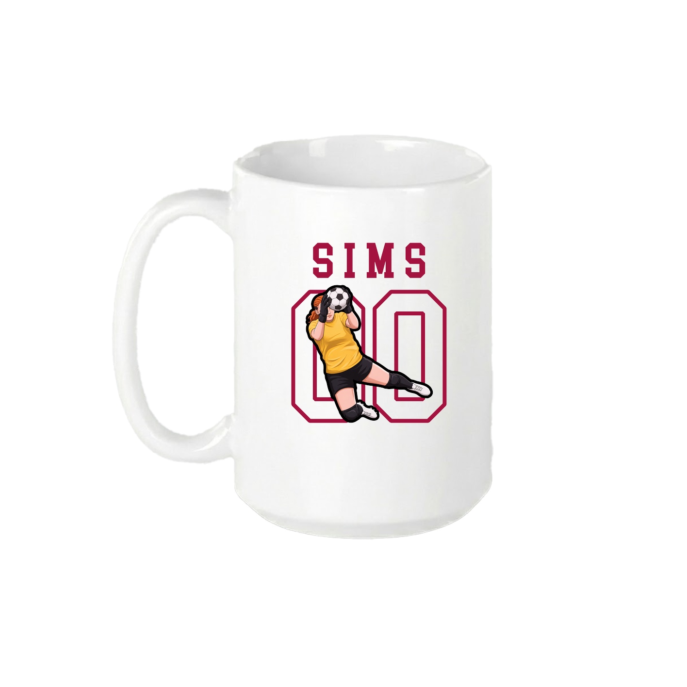 15oz Coffee Mug — Shirsey in White