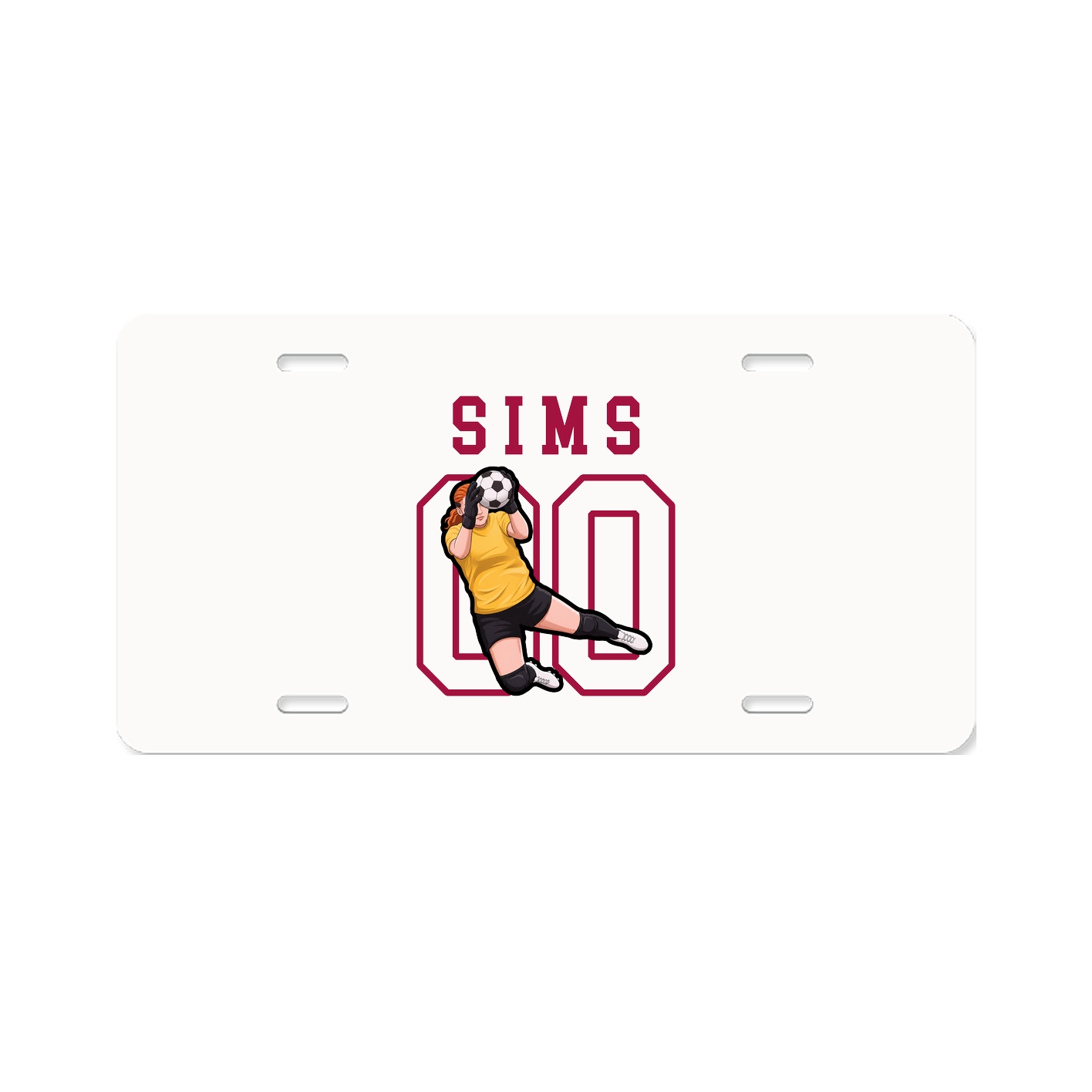License Plate — Shirsey in Classic