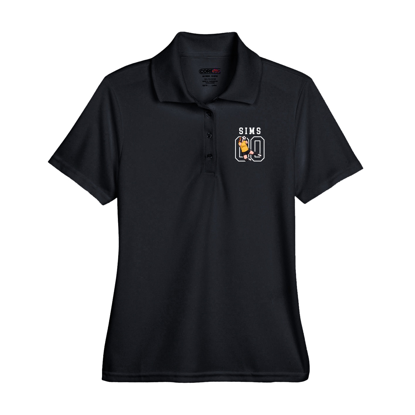 Performance Polo — Shirsey in Black