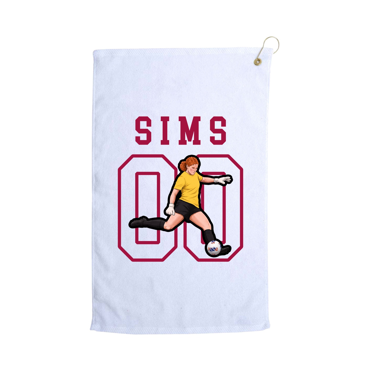 Golf Towel — Shirsey in White