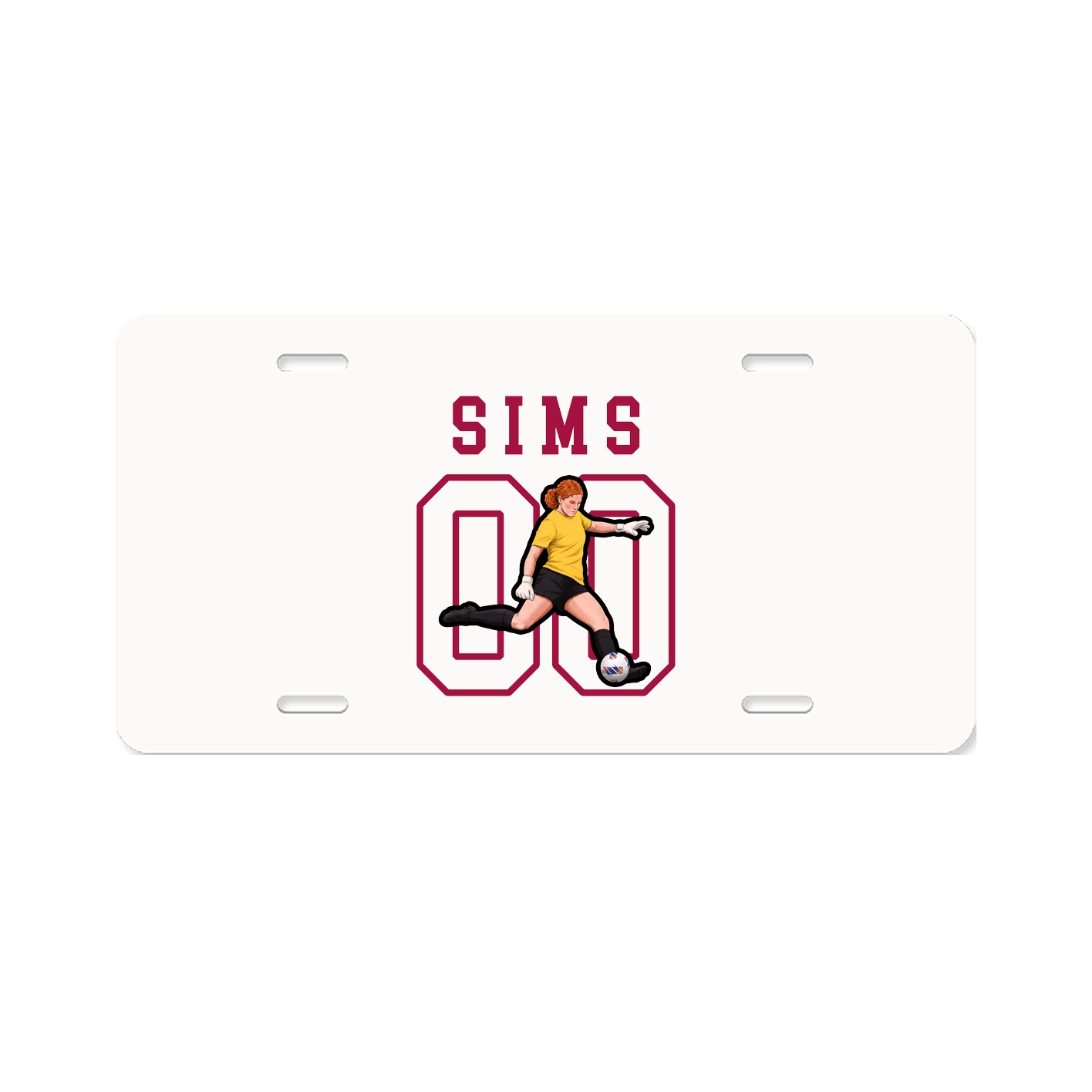 License Plate — Shirsey in Classic