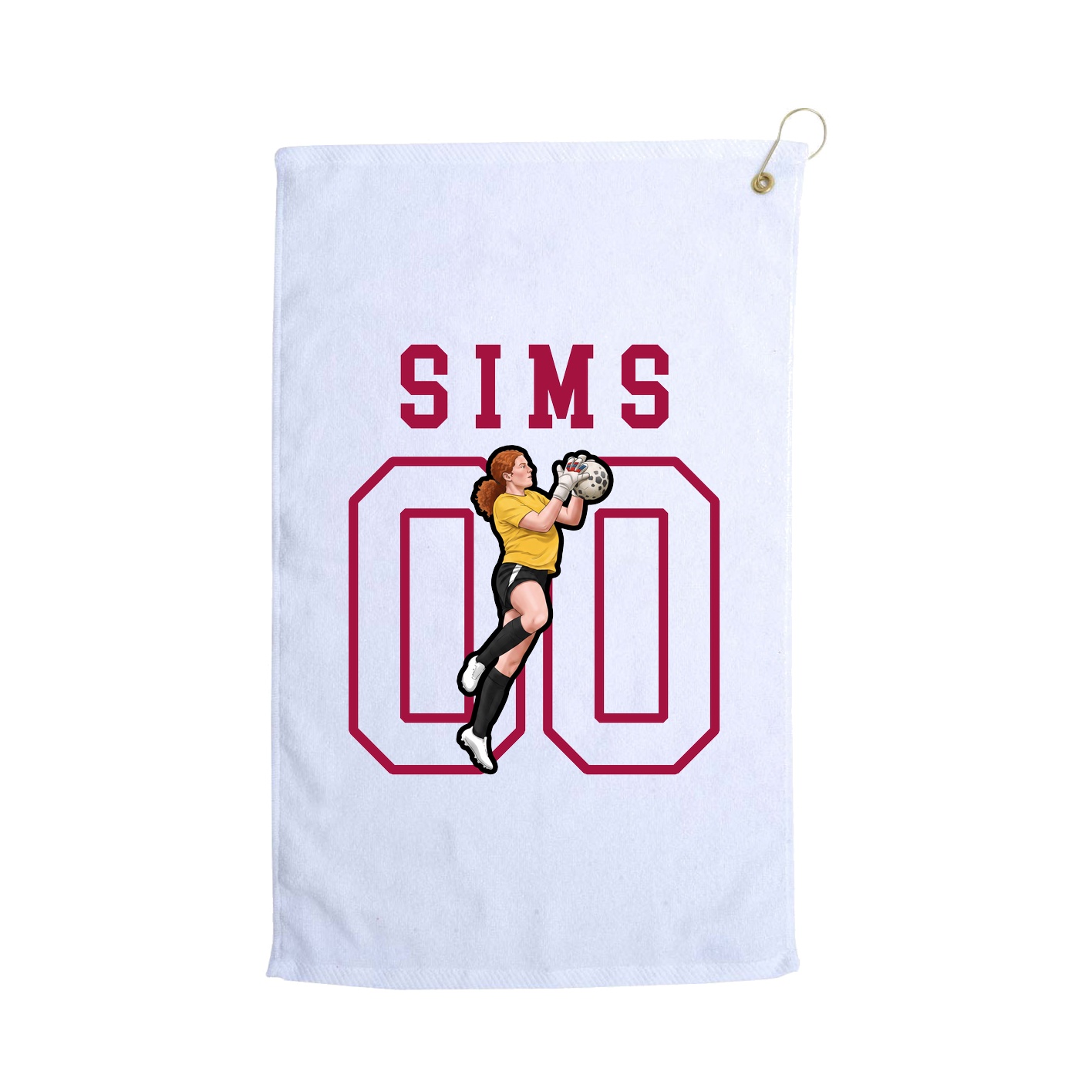 Golf Towel — Shirsey in White