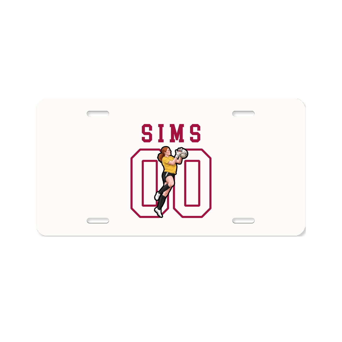 License Plate — Shirsey in Classic