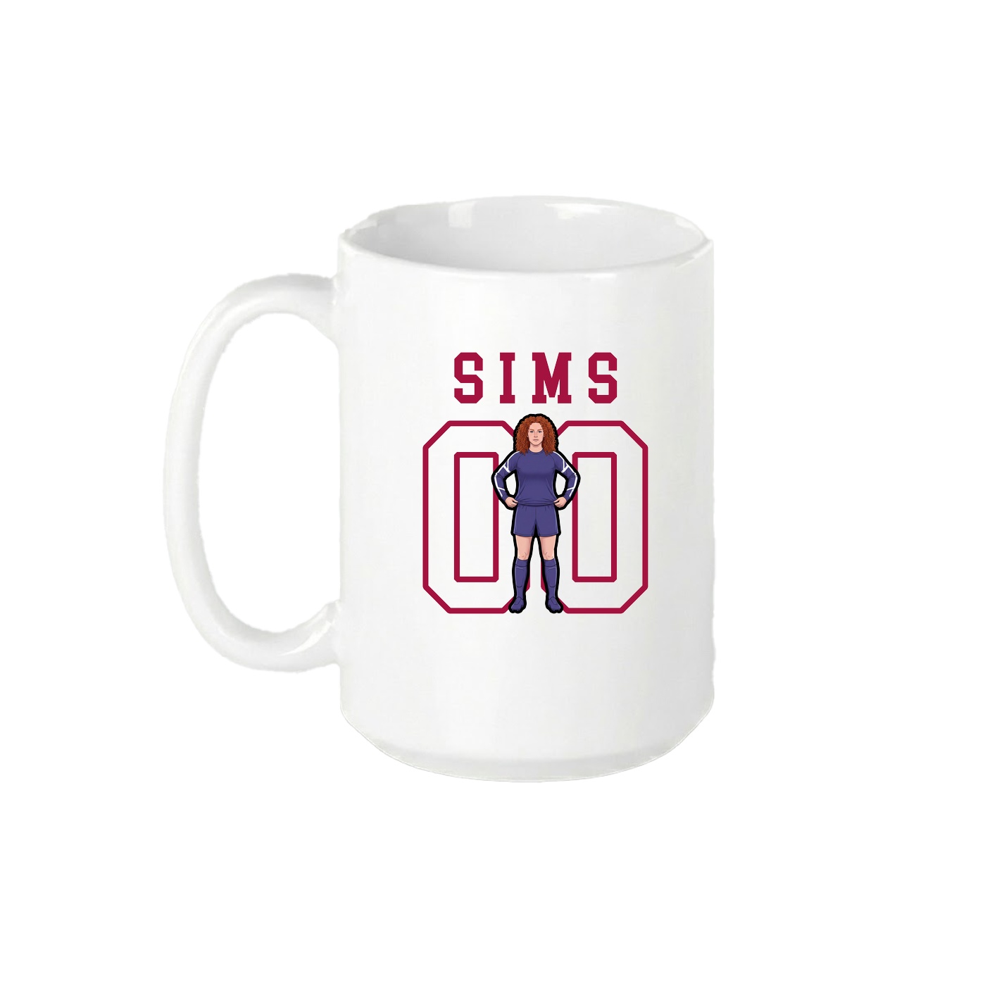 15oz Coffee Mug — Shirsey in White