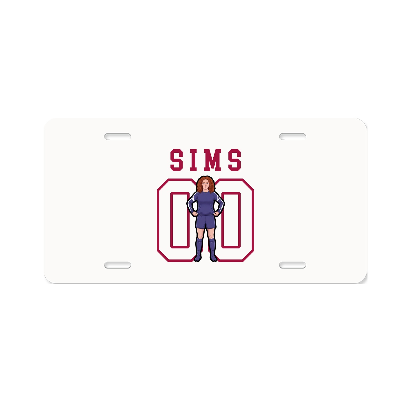 License Plate — Shirsey in Classic
