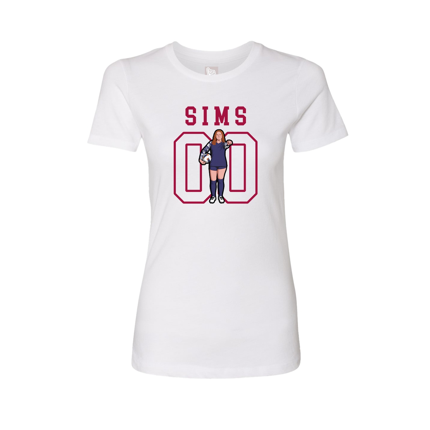 Fitted Women's Tee — Shirsey in White