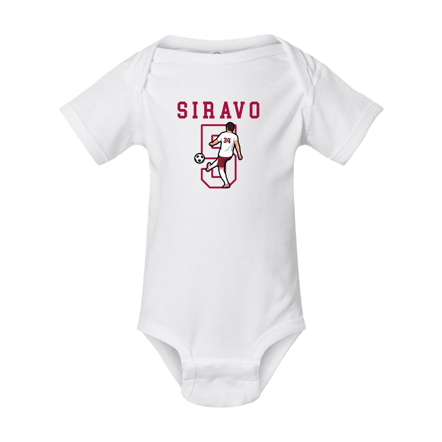 Baby Onesie — Shirsey in White