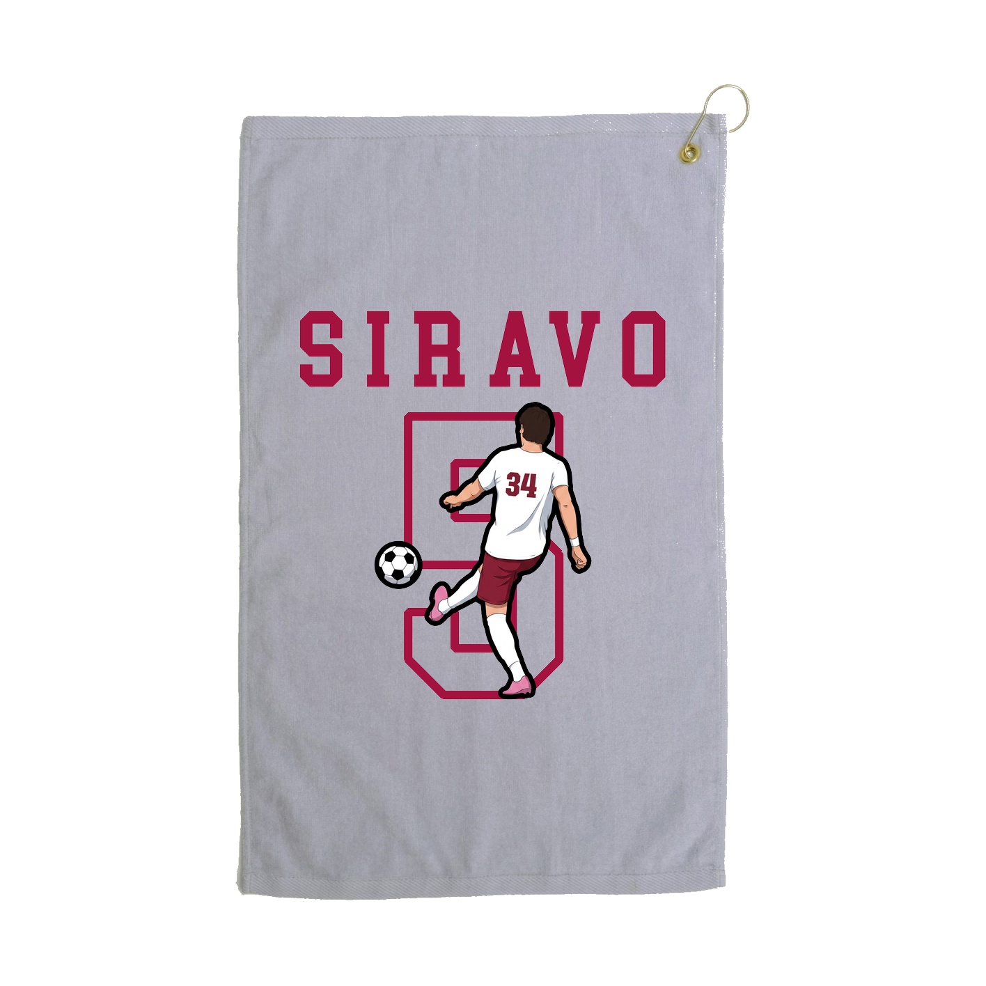 Golf Towel — Shirsey in Grey