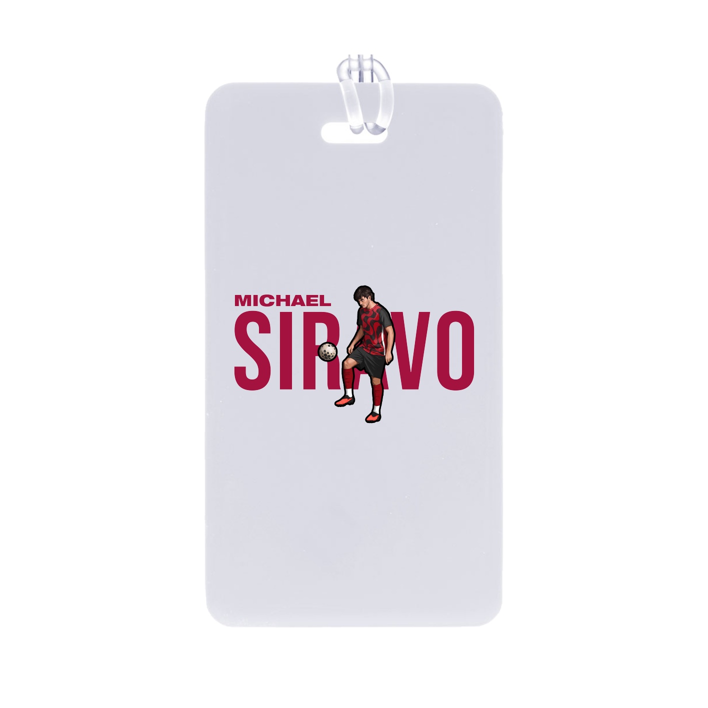 Bag Tag — Player Name in Classic