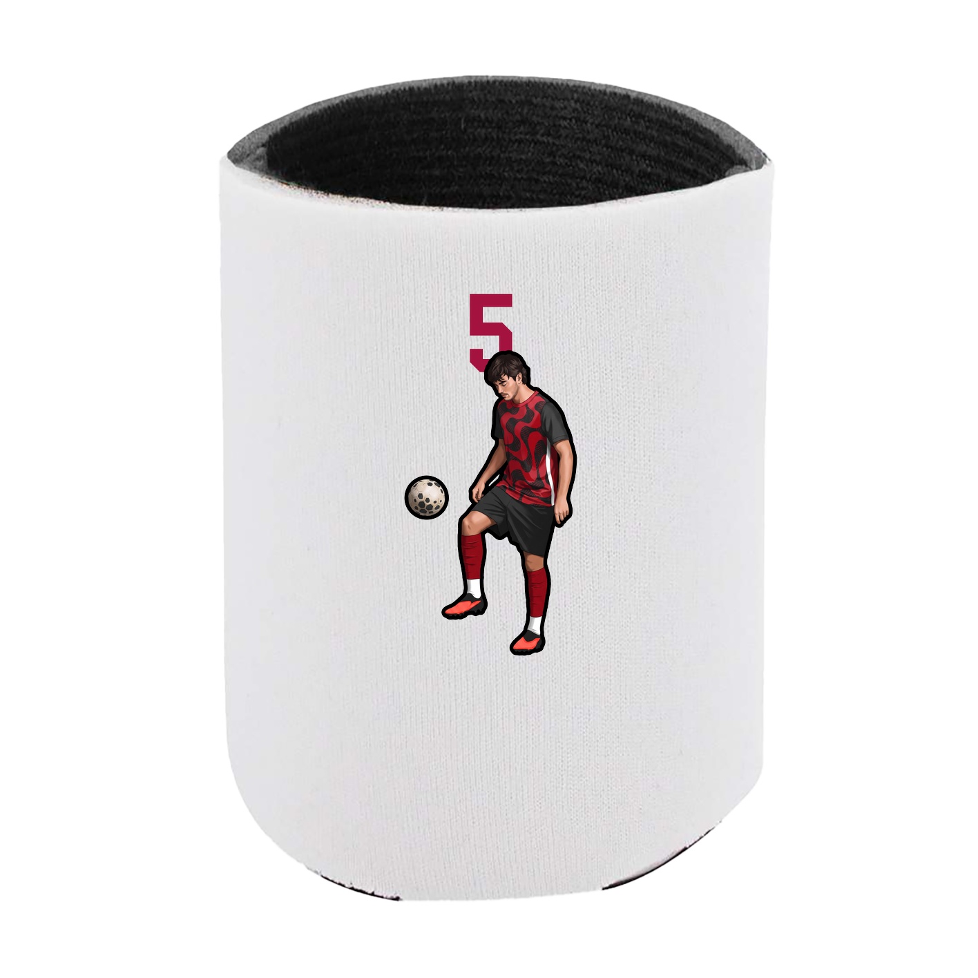 Can Holder — Number Top in White