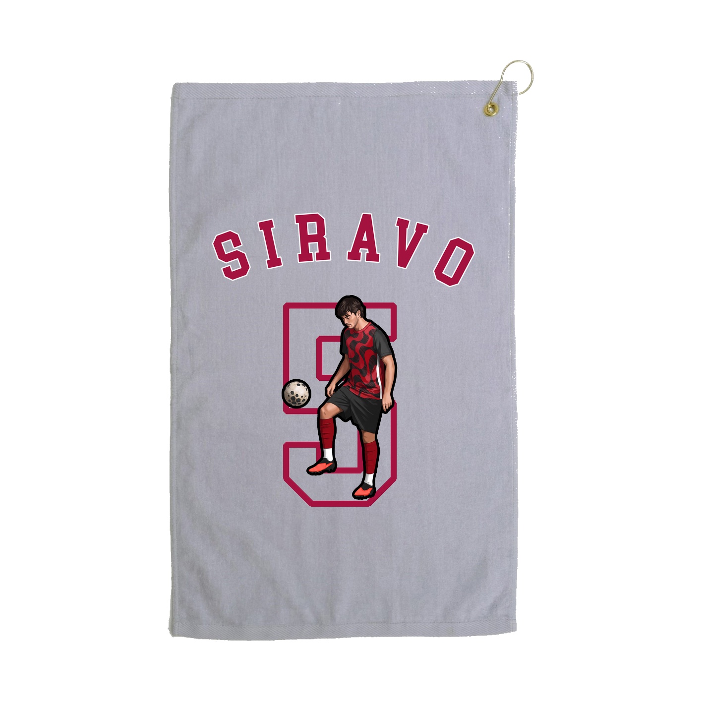 Golf Towel — Shirsey Arch in Grey