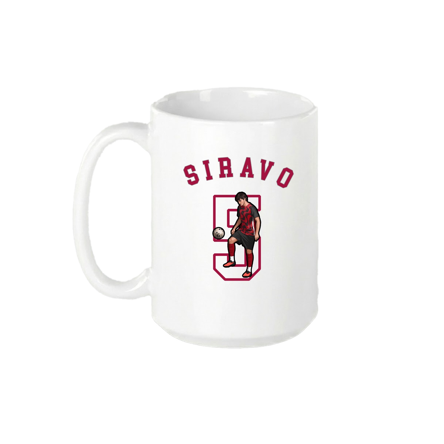 15oz Coffee Mug — Shirsey Arch in White