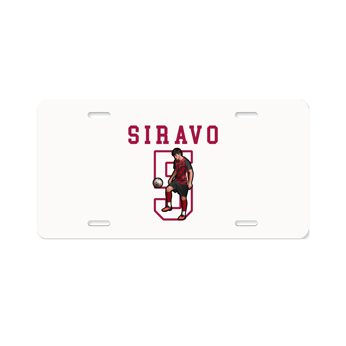 License Plate — Shirsey in Classic