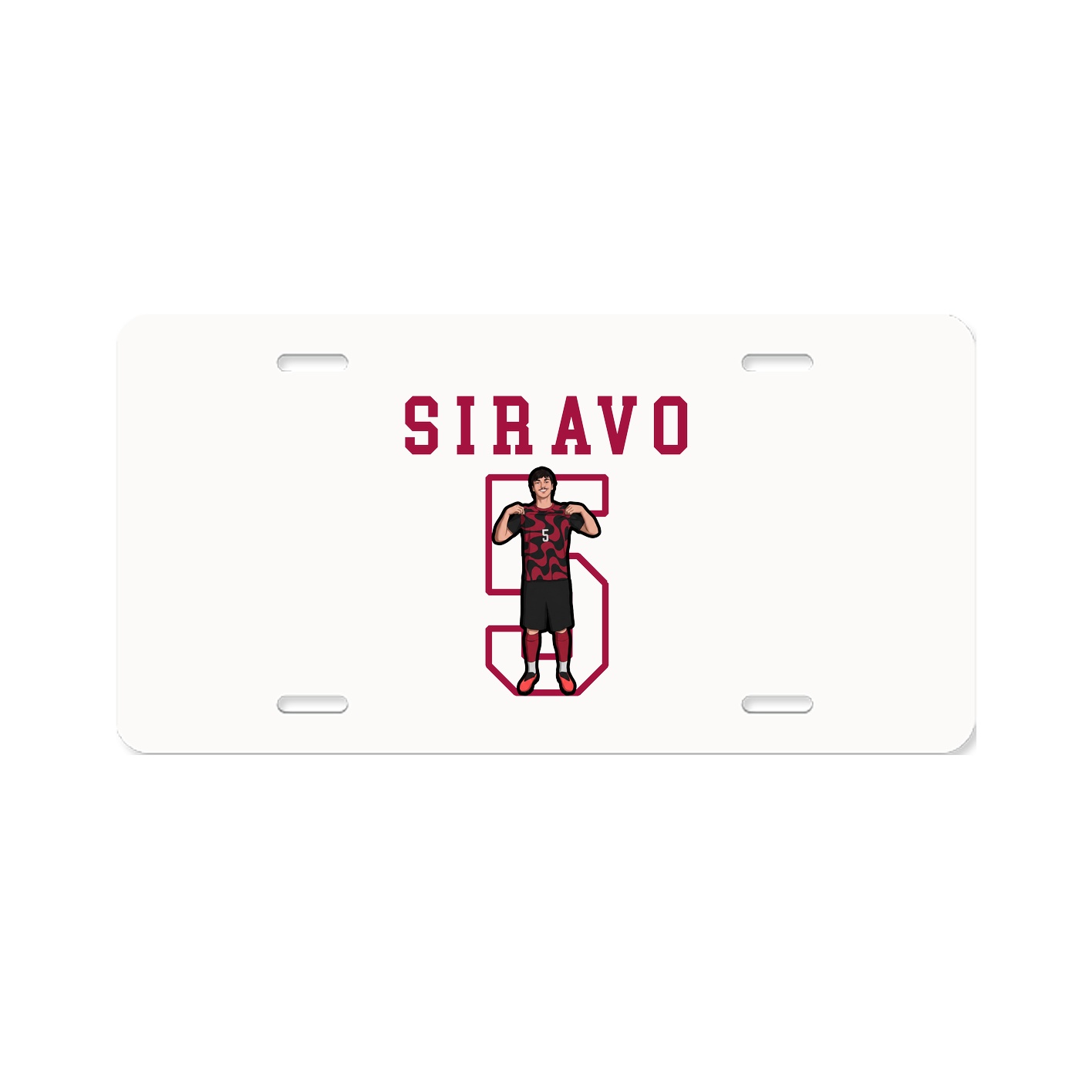 License Plate — Shirsey in Classic