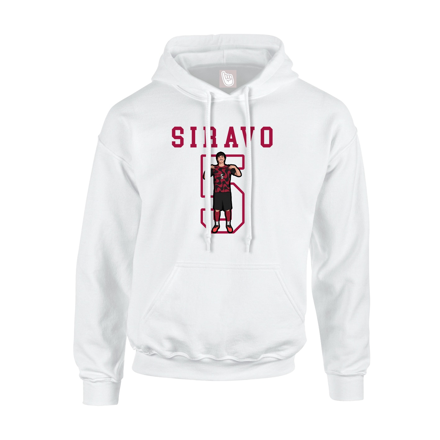 Youth Hoodie — Shirsey in White