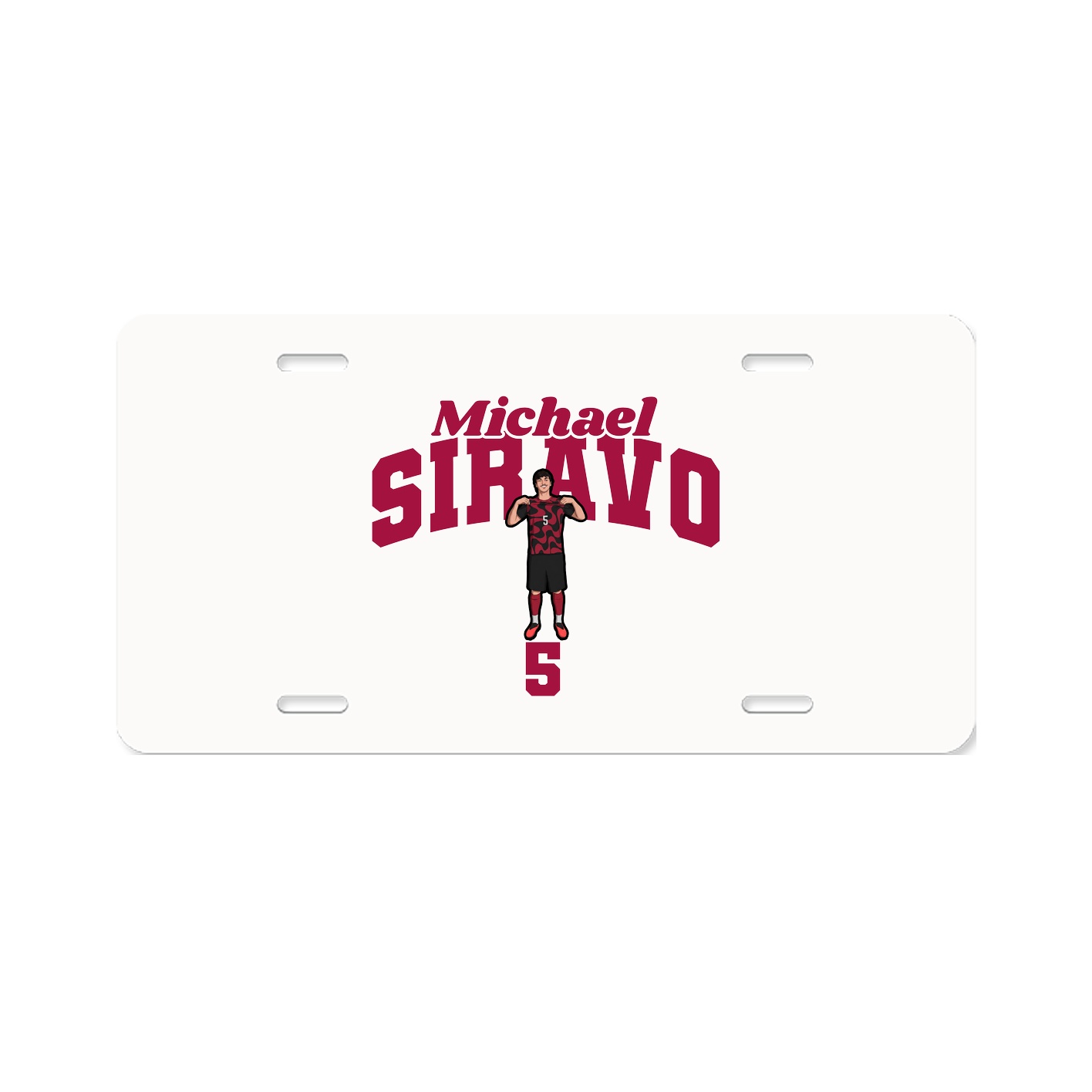 License Plate — Signature Arch in Classic