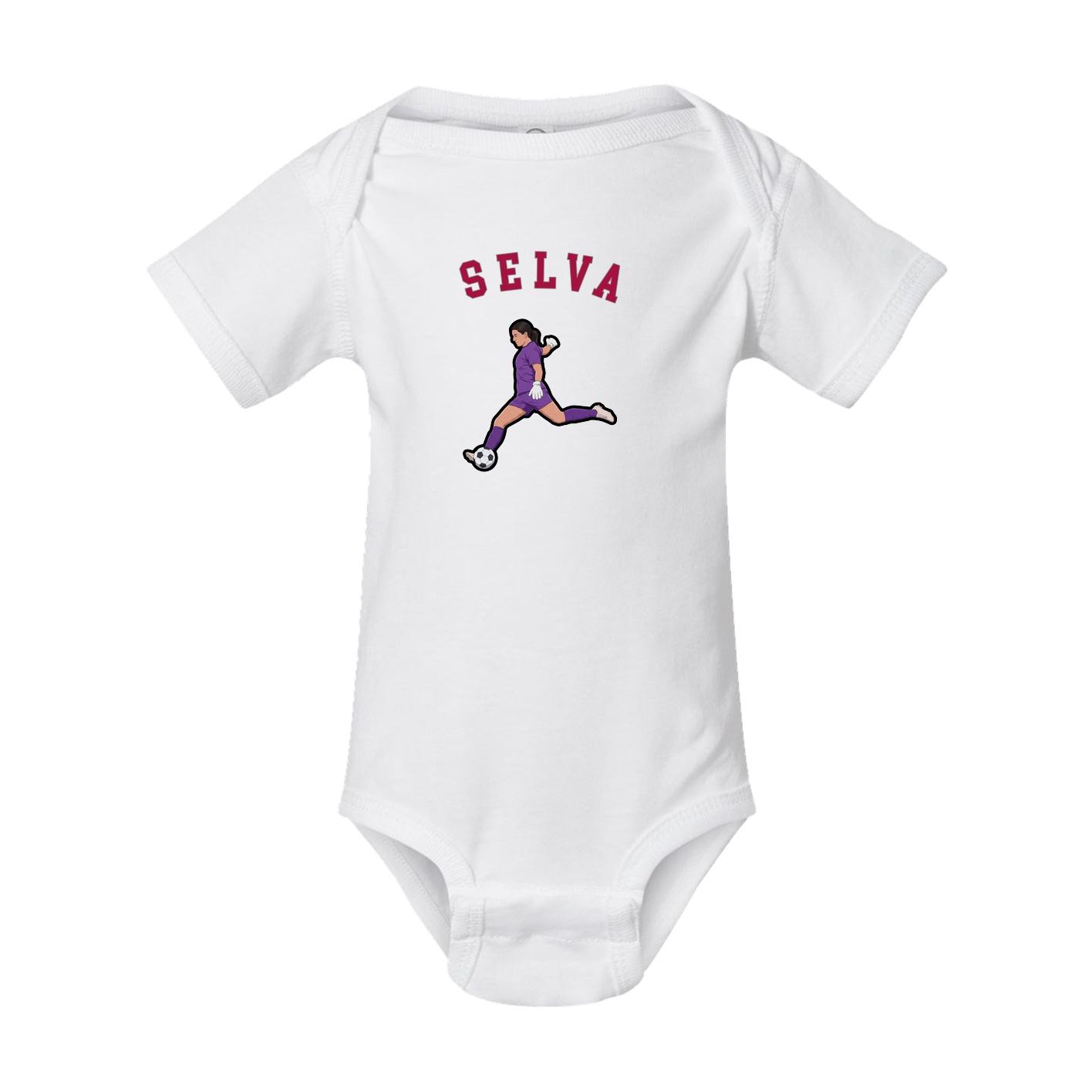 Baby Onesie — Shirsey Arch in White