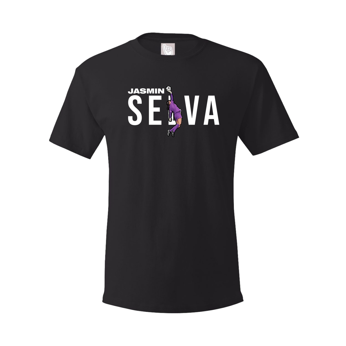 Youth Tee — Player Name in Black